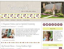 Tablet Screenshot of cottage4c.com